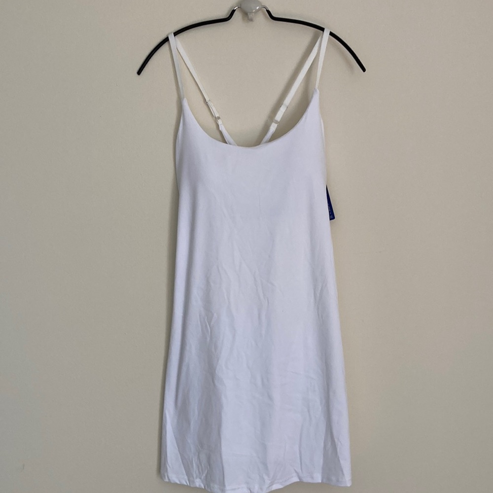 NWT Women’s White Exercise Dress